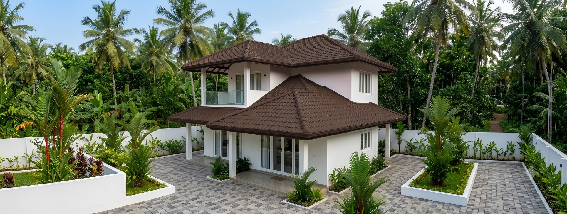 iRoof application background Chocolate Brown